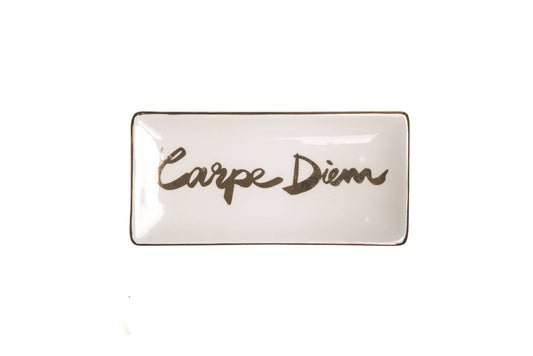 Carpe Diem trinket dish