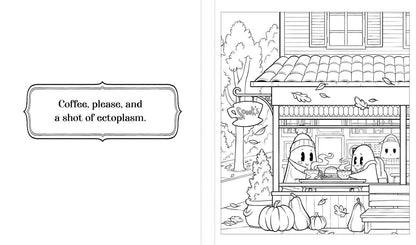 Gilmore Ghouls: A Spoopy Hollow Coloring Book