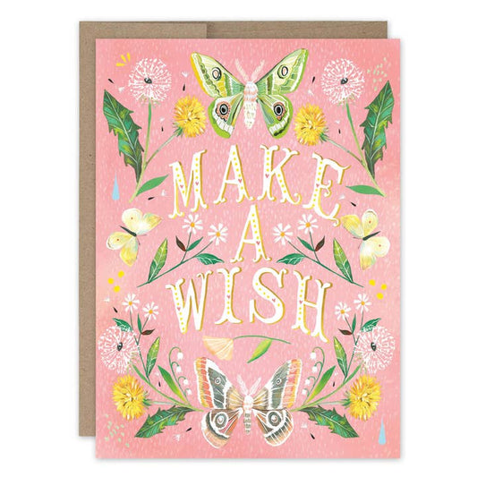 Make a Wish birthday card - Katie Daisy