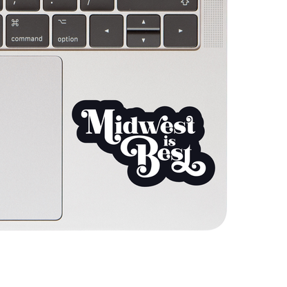 Midwest is Best Vinyl Sticker