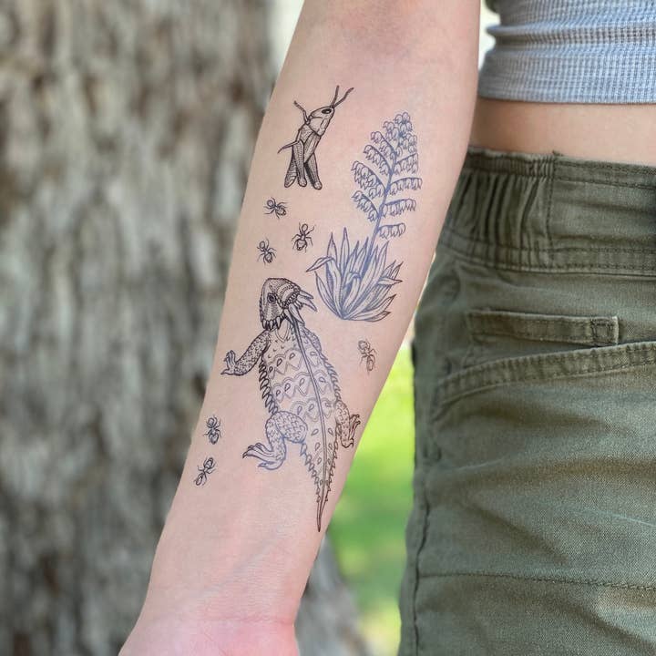 Nature Tats - temporary tattoos