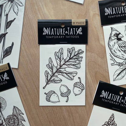 Nature Tats - temporary tattoos