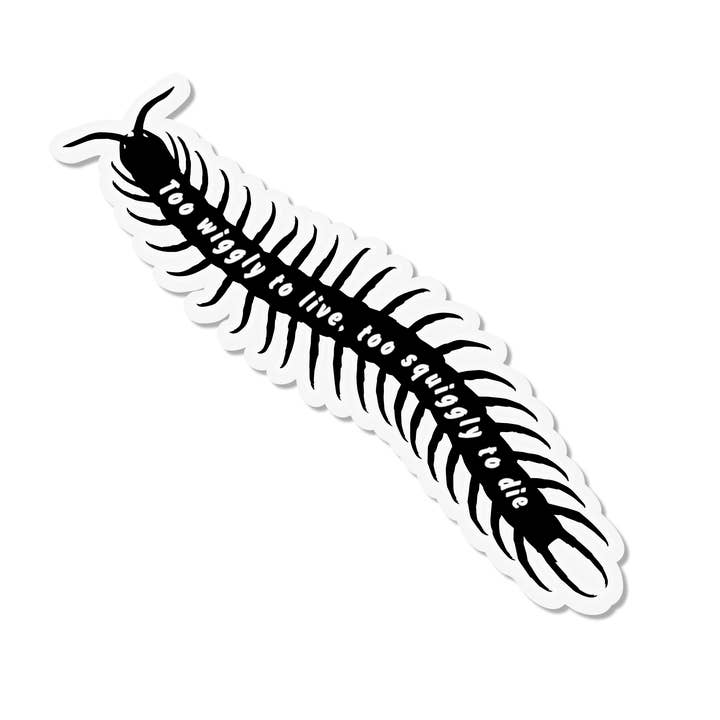 Centipede & Bug bumper stickers