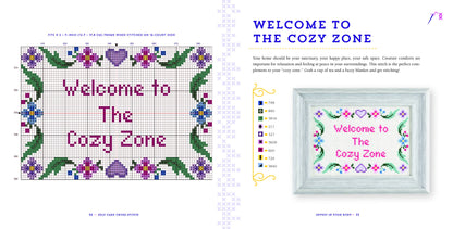 Self-Care Cross-Stitch: 40 Uplifting Patterns