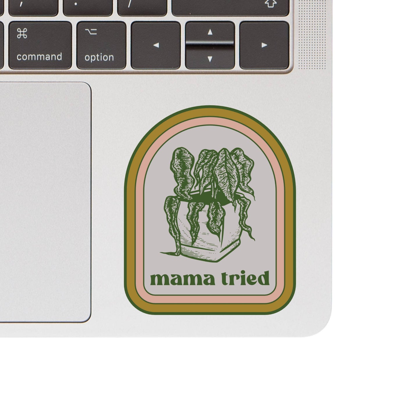 Mama Tried Plant Vinyl Sticker