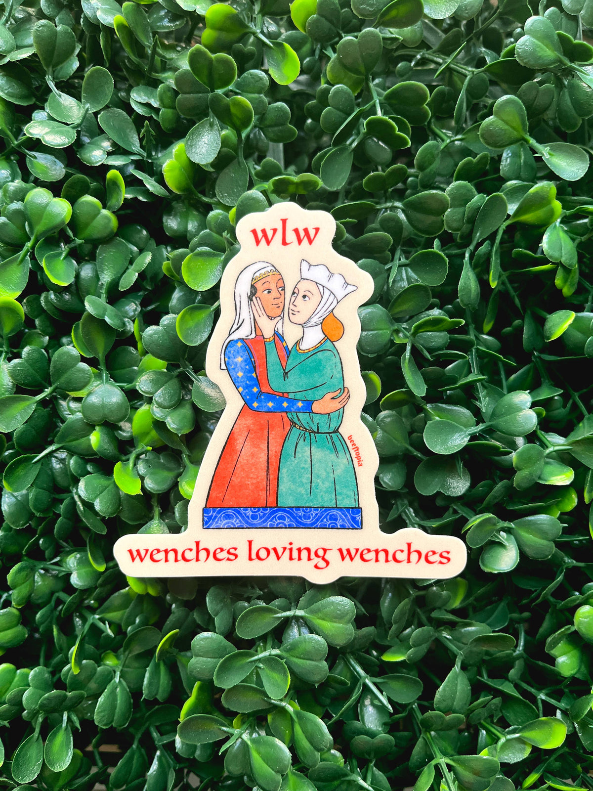 Hello Wench WLW Wenches Loving Wenches Medieval Waterproof Vinyl Sticker – Madame ...