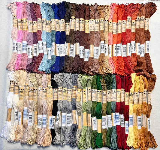 OTF Threads™ Solid 6 Strand Embroidery Floss
