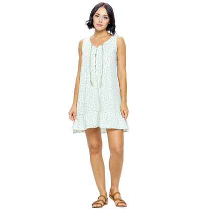 Floral Frolic Dress Ruffled Hem