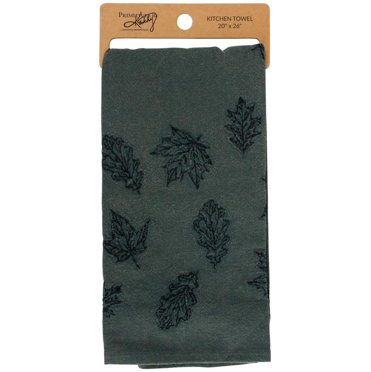 Emerald Leaf Kitchen Towel
