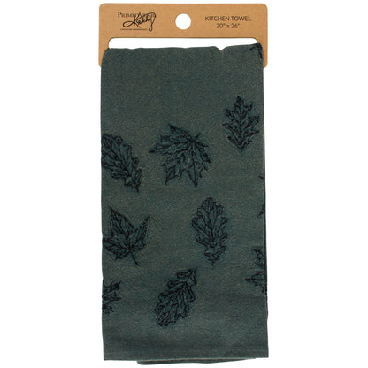 Emerald Leaf Kitchen Towel