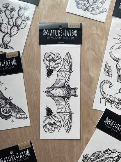 Nature Tats - temporary tattoos