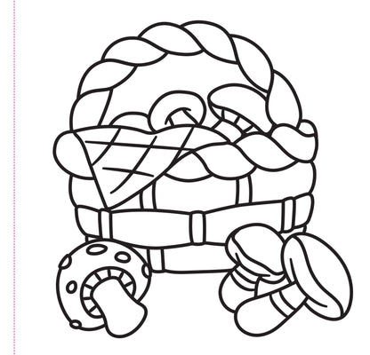 Color Me Cozy Adult Coloring Book