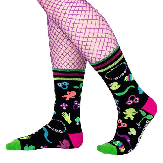 Tiny Trinkets rave socks