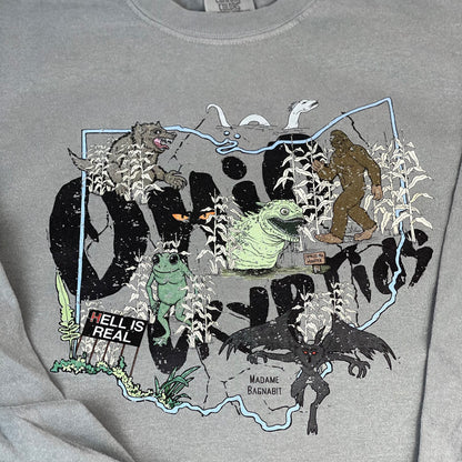 Ohio Cryptids unisex long sleeve printed Tshirt