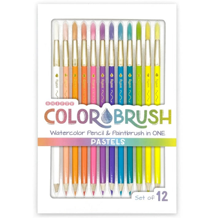 Watercolor pencil/paintbrush set