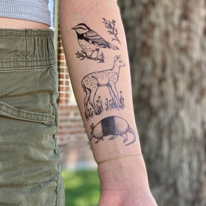 Nature Tats - temporary tattoos