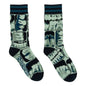 Too Cool for Flossing Teeth X-Ray Crew Socks