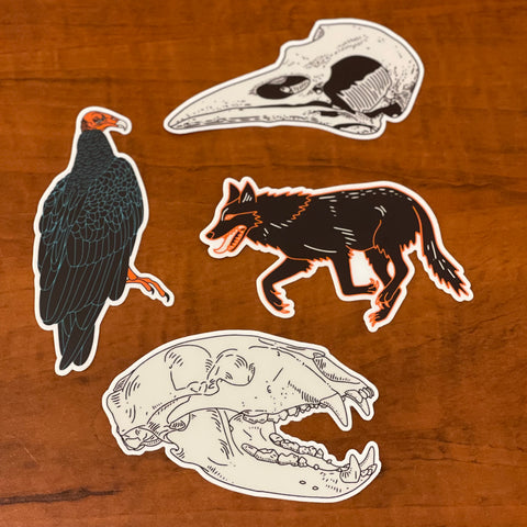 Wildlife stickers