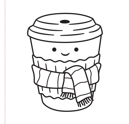 Color Me Cozy Adult Coloring Book