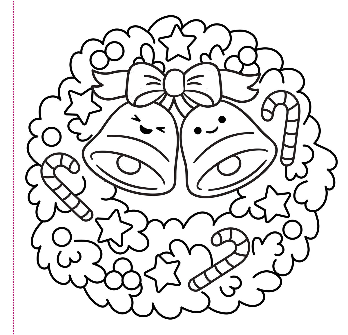 Color Me Cozy Christmas Adult Coloring Book