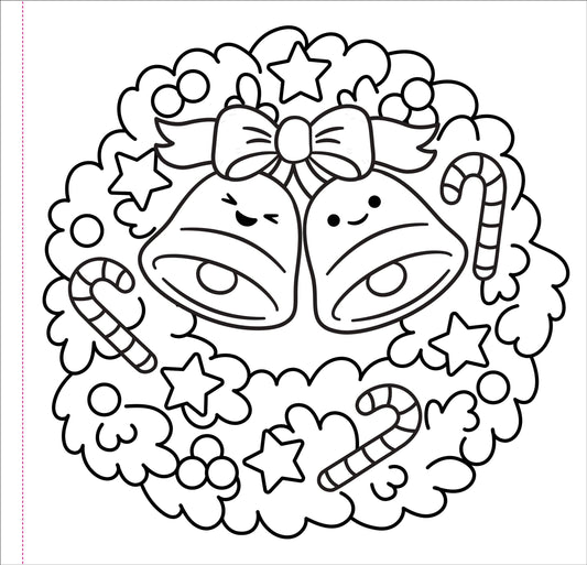 Color Me Cozy Christmas Adult Coloring Book