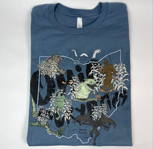 Ohio Cryptids unisex Tshirt