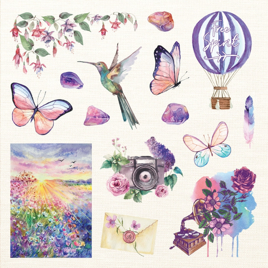 Boho Dreams sticker book