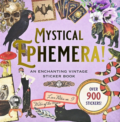 Mystical Ephemera sticker book