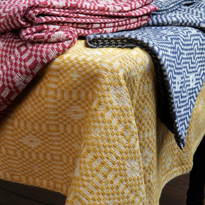 Gold Diamonds Tablecloth