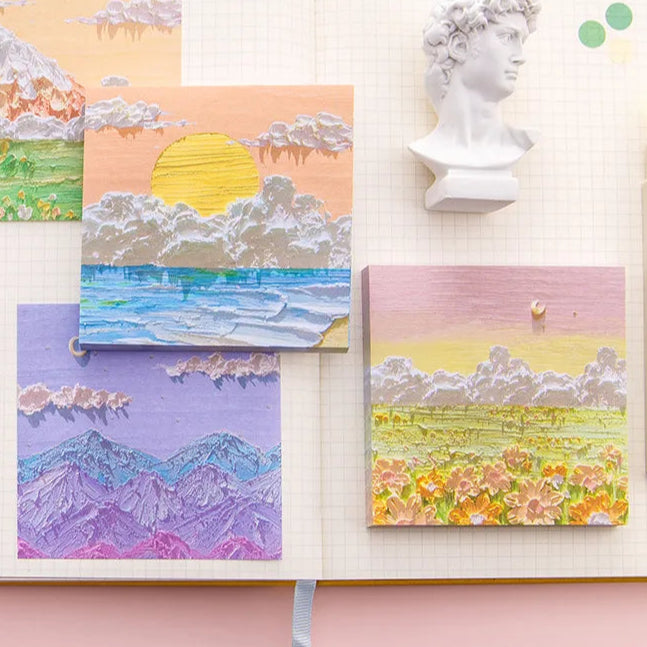 Whimsical post-it notes