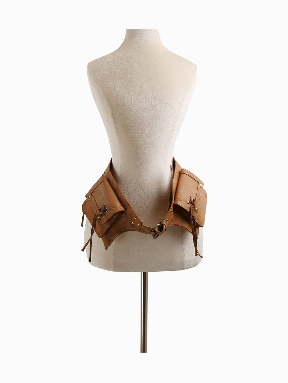 Waist Belt Bag with Two Pockets
