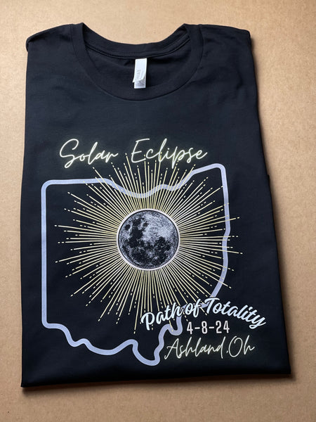 Ashland, Ohio eclipse tshirt