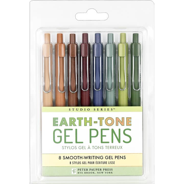 Earth Tone gel pens