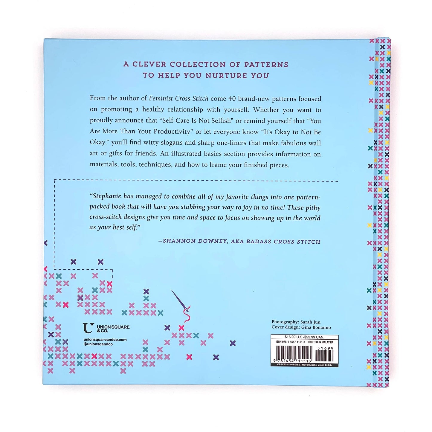 Self-Care Cross-Stitch: 40 Uplifting Patterns