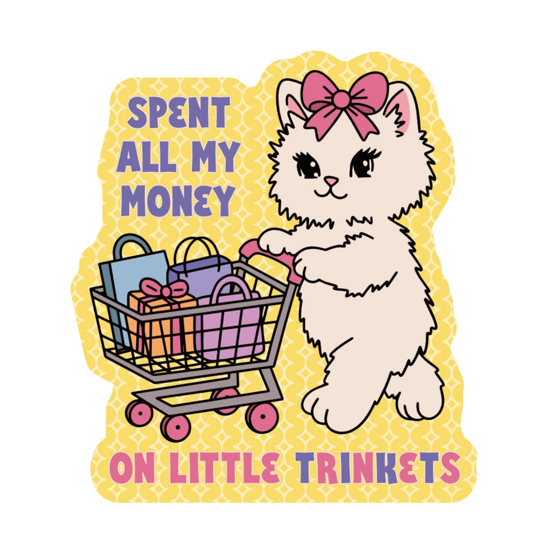 novelty Vinyl Stickers - juju and moxie