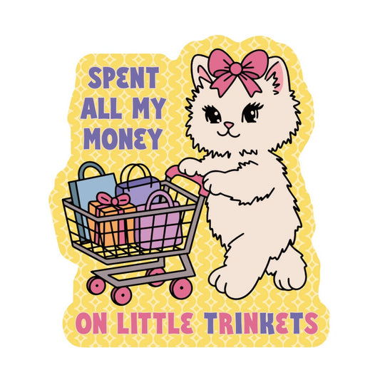 novelty Vinyl Stickers - juju and moxie
