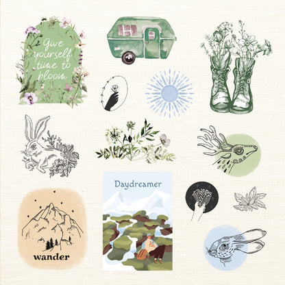 Boho Dreams sticker book