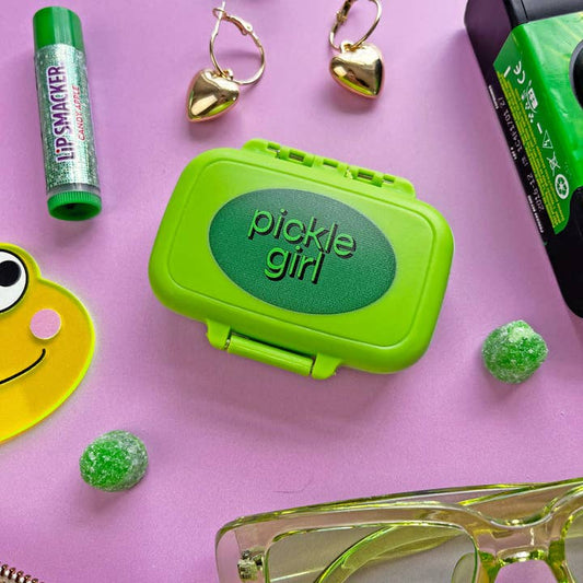 Pickle Girl pill case