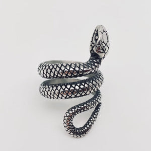 Snake stainless steel ring