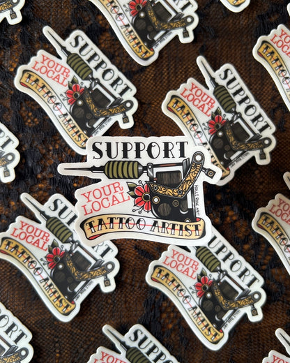 Support your Local.... stickers - Holli Rose Art