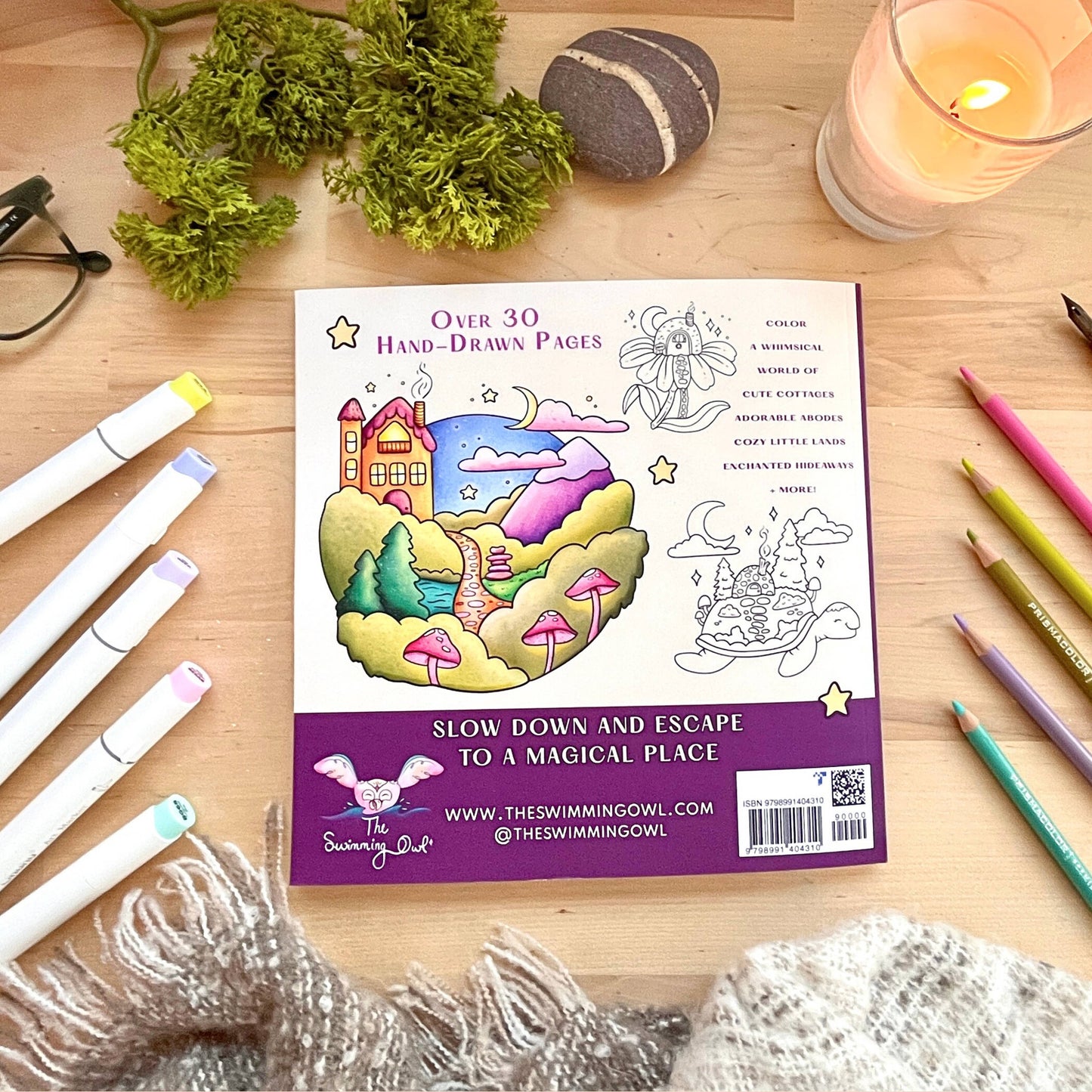 Charming Escape Coloring Book