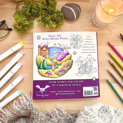 Charming Escape Coloring Book