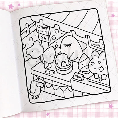 Cozy Days - cute & comfy Coco Wyo coloring book