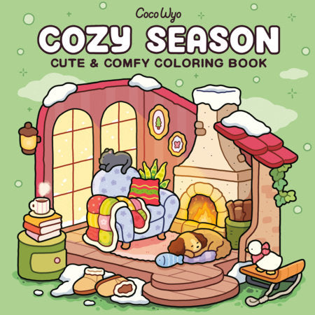 Cozy Season - cute & comfy coloring book by CocoWyo