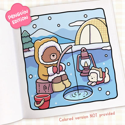 Cozy Season - cute & comfy coloring book by CocoWyo