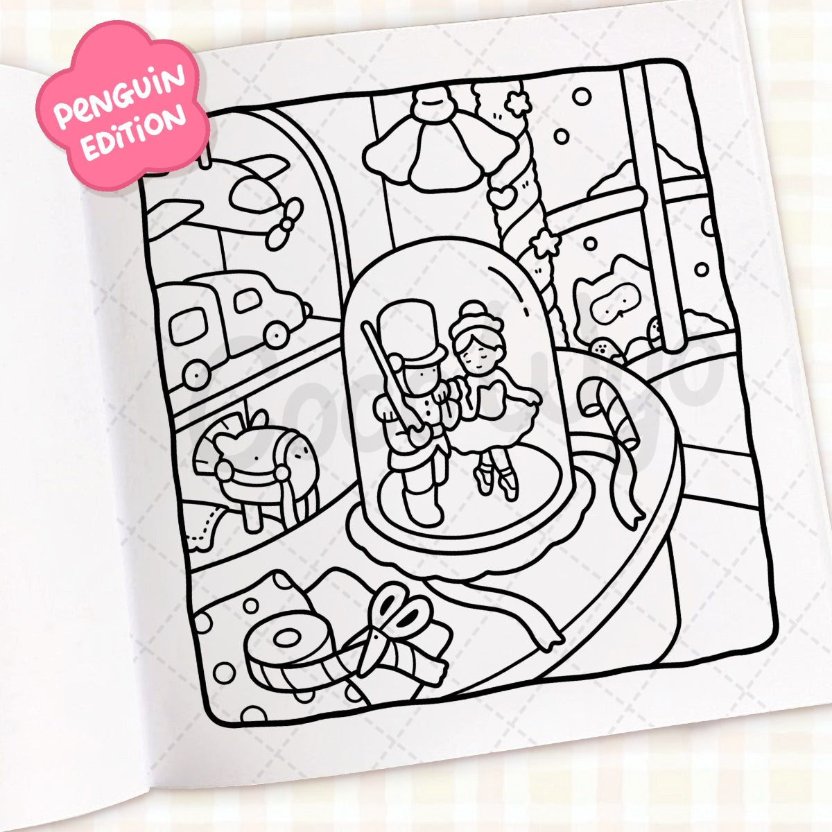 Cozy Season - cute & comfy coloring book by CocoWyo
