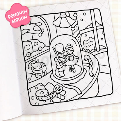 Cozy Season - cute & comfy coloring book by CocoWyo