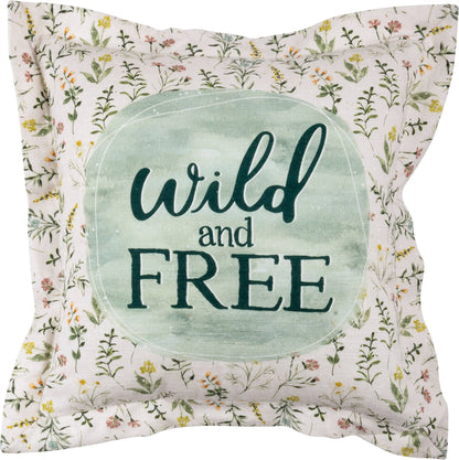 Wild And Free Pillow