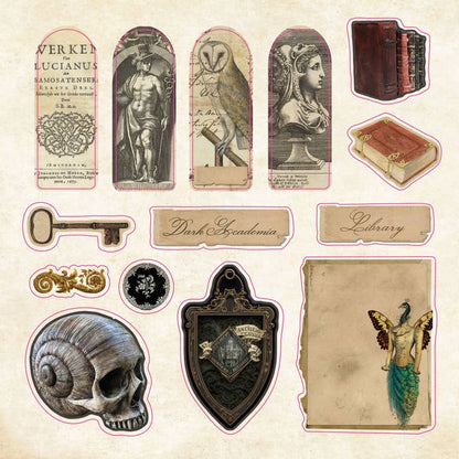 Curiosities sticker book