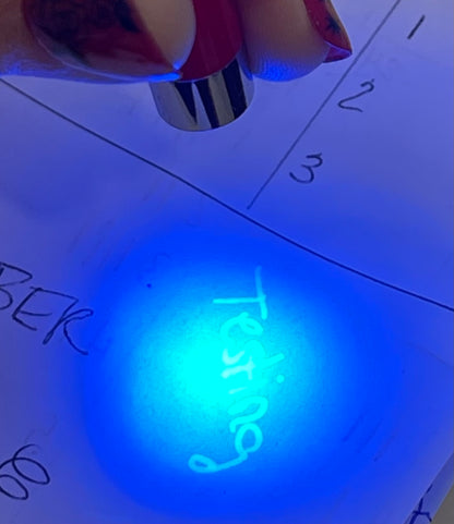 Mini Blacklight keychain